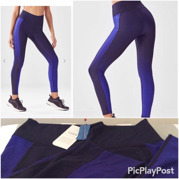 Fabletics Pants - Fabletics Legging, Black/Raven Ombre SZ.M, NWOT